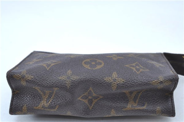 Auth Louis Vuitton Monogram Poche Toilette 15 Cosmetics Pouch M47546 Junk J8921