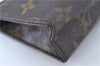 Auth Louis Vuitton Monogram Poche Toilette 15 Cosmetics Pouch M47546 Junk J8921