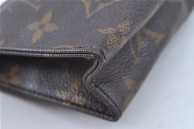 Auth Louis Vuitton Monogram Poche Toilette 15 Cosmetics Pouch M47546 Junk J8921