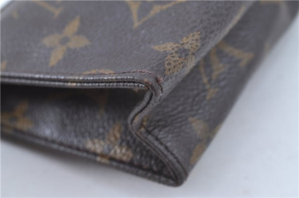 Auth Louis Vuitton Monogram Poche Toilette 15 Cosmetics Pouch M47546 Junk J8921