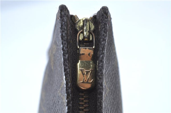Auth Louis Vuitton Monogram Poche Toilette 15 Cosmetics Pouch M47546 Junk J8921