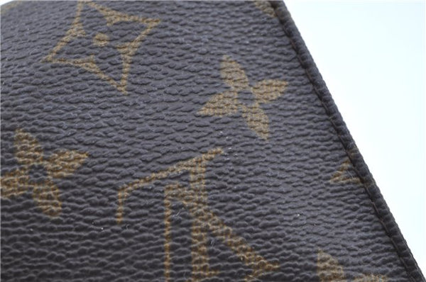 Auth Louis Vuitton Monogram Poche Toilette 15 Cosmetics Pouch M47546 Junk J8921