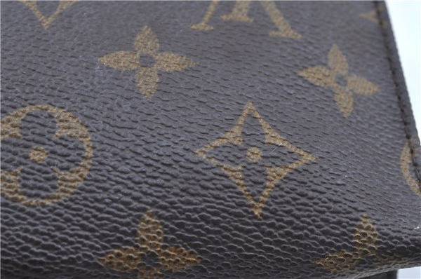 Auth Louis Vuitton Monogram Poche Toilette 15 Cosmetics Pouch M47546 Junk J8921