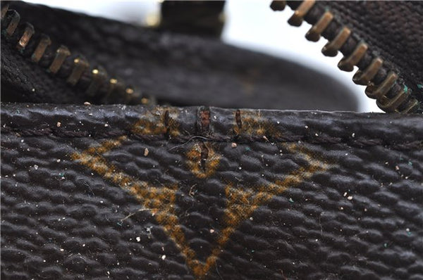 Auth Louis Vuitton Monogram Poche Toilette 15 Cosmetics Pouch M47546 Junk J8921