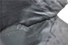 Authentic FENDI Zucca Hand Tote Bag Nylon Leather Black J8925