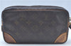 Authentic Louis Vuitton Monogram Marly Dragonne PM M51827 Clutch Hand Bag J8936