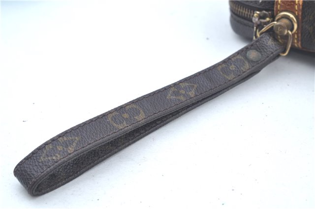 Authentic Louis Vuitton Monogram Marly Dragonne PM M51827 Clutch Hand Bag J8936