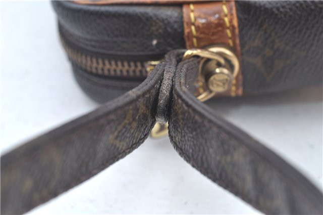 Authentic Louis Vuitton Monogram Marly Dragonne PM M51827 Clutch Hand Bag J8936