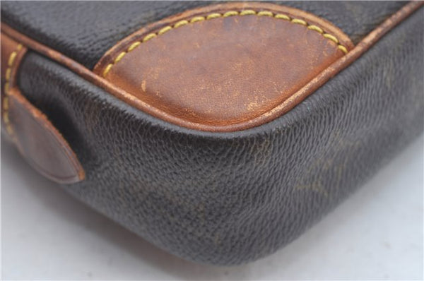 Authentic Louis Vuitton Monogram Marly Dragonne PM M51827 Clutch Hand Bag J8936