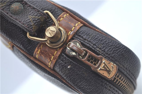 Authentic Louis Vuitton Monogram Marly Dragonne PM M51827 Clutch Hand Bag J8936