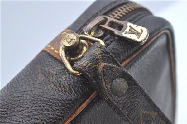 Authentic Louis Vuitton Monogram Marly Dragonne PM M51827 Clutch Hand Bag J8936