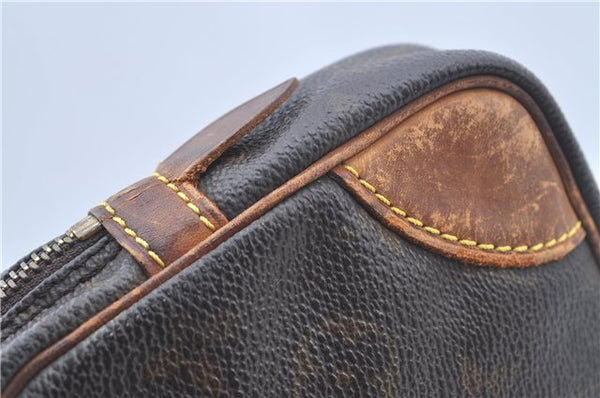 Authentic Louis Vuitton Monogram Marly Dragonne PM M51827 Clutch Hand Bag J8936