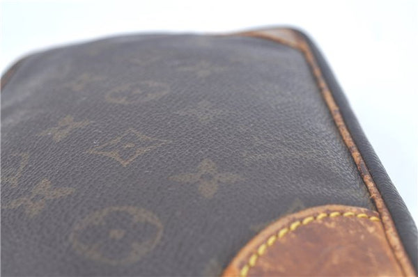 Authentic Louis Vuitton Monogram Marly Dragonne PM M51827 Clutch Hand Bag J8936