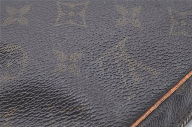 Authentic Louis Vuitton Monogram Marly Dragonne PM M51827 Clutch Hand Bag J8936