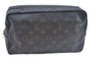 Auth Louis Vuitton Monogram Trousse Toilette 28 Clutch Hand Bag M47522 LV J8937