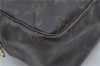 Auth Louis Vuitton Monogram Trousse Toilette 28 Clutch Hand Bag M47522 LV J8937