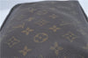 Auth Louis Vuitton Monogram Trousse Toilette 28 Clutch Hand Bag M47522 LV J8937