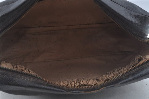 Auth Louis Vuitton Monogram Trousse Toilette 28 Clutch Hand Bag M47522 LV J8937