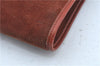 Authentic Christian Dior Shoulder Cross Body Bag Purse Suede Leather Brown J8950