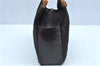 Authentic GUCCI Bamboo Tote Hand Bag Nylon Leather Brown J8951