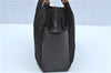Authentic GUCCI Bamboo Tote Hand Bag Nylon Leather Brown J8951
