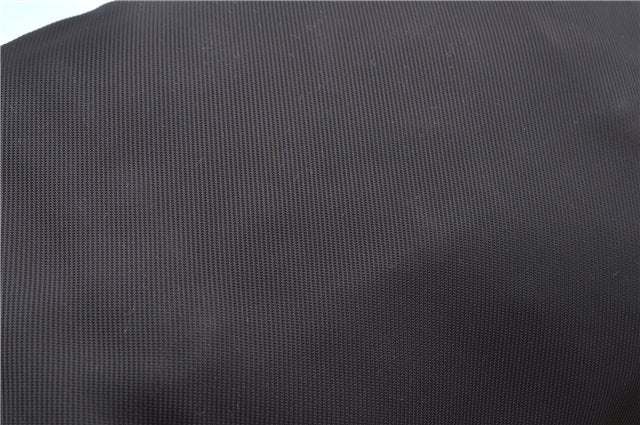 Authentic GUCCI Bamboo Tote Hand Bag Nylon Leather Brown J8951