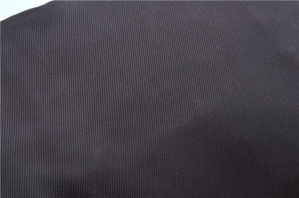 Authentic GUCCI Bamboo Tote Hand Bag Nylon Leather Brown J8951