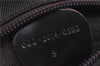 Authentic GUCCI Bamboo Tote Hand Bag Nylon Leather Brown J8951