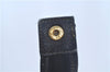 Authentic FENDI Pequin Clutch Hand Bag Purse PVC Leather Brown Black J8954