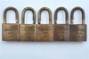 Authentic Louis Vuitton Padlock 10Set Old Model LV J8958