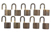 Authentic Louis Vuitton Padlock Gold 10Set LV J8959