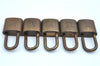 Authentic Louis Vuitton Padlock Gold 10Set LV J8959