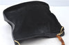 Authentic GUCCI Bamboo Hand Shoulder Bag Suede Leather Black 0011638 Junk J8965