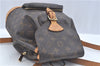 Authentic Louis Vuitton Monogram Montsouris MM Backpack M51136 LV J8966