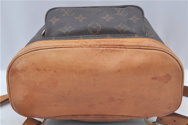 Authentic Louis Vuitton Monogram Montsouris MM Backpack M51136 LV J8966