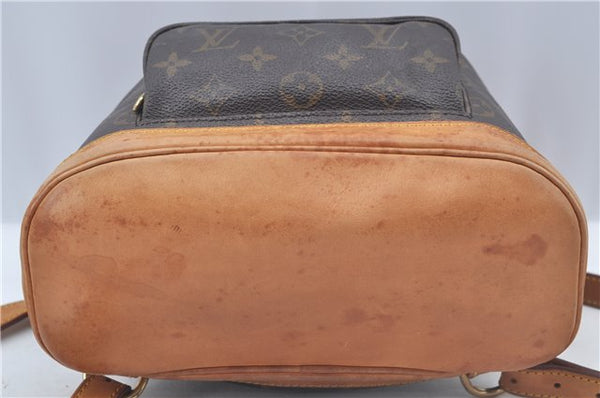 Authentic Louis Vuitton Monogram Montsouris MM Backpack M51136 LV J8966