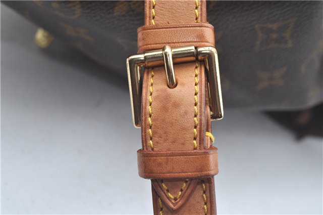 Authentic Louis Vuitton Monogram Montsouris MM Backpack M51136 LV J8966