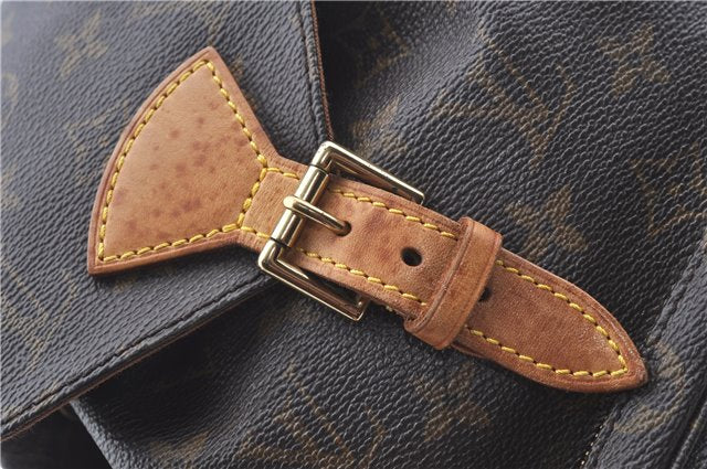 Authentic Louis Vuitton Monogram Montsouris MM Backpack M51136 LV J8966