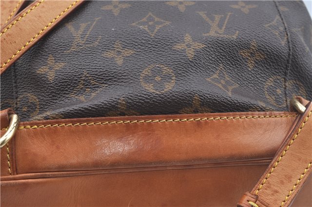 Authentic Louis Vuitton Monogram Montsouris MM Backpack M51136 LV J8966