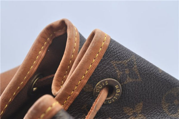 Authentic Louis Vuitton Monogram Montsouris MM Backpack M51136 LV J8966