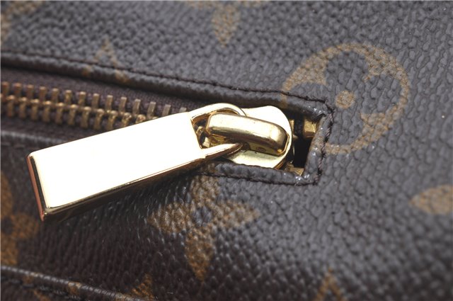 Authentic Louis Vuitton Monogram Montsouris MM Backpack M51136 LV J8966