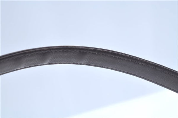 Authentic GUCCI Shoulder Hand Bag Purse Leather Brown J8969