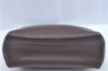 Authentic GUCCI Shoulder Hand Bag Purse Leather Brown J8969
