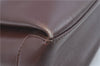 Authentic GUCCI Shoulder Hand Bag Purse Leather Brown J8969