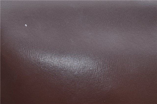 Authentic GUCCI Shoulder Hand Bag Purse Leather Brown J8969