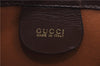 Authentic GUCCI Shoulder Hand Bag Purse Leather Brown J8969