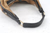 Authentic GUCCI Web Sherry Line Shoulder Bag Canvas Leather 0014288 Beige J8971