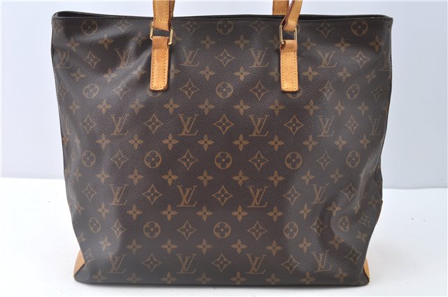 Authentic Louis Vuitton Monogram Cabas Mezzo Shoulder Tote Bag M51151 LV J8972