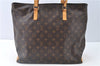 Authentic Louis Vuitton Monogram Cabas Mezzo Shoulder Tote Bag M51151 LV J8972