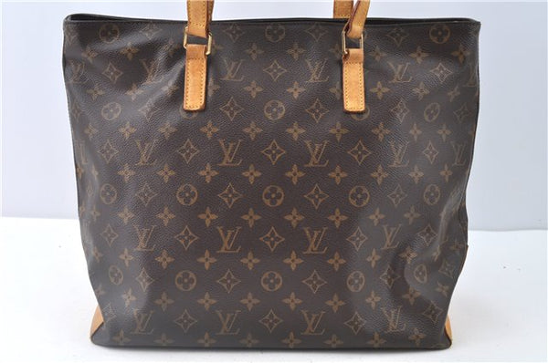 Authentic Louis Vuitton Monogram Cabas Mezzo Shoulder Tote Bag M51151 LV J8972
